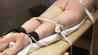 Hard Caning on Olga's sinful ass