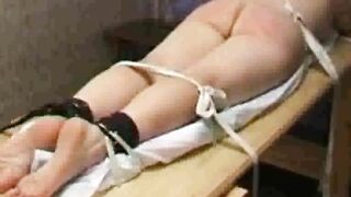 Hard Caning on Olga's sinful ass
