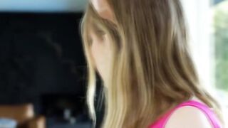 TS Step-Mother Catches Stepdaugher Flirtatious Behavior - Taboo Roleplay