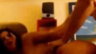 Webcam Slut Fucked Hard and Facialed