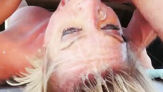 Submissive blonde Kyla Keys takes rough pussy banging