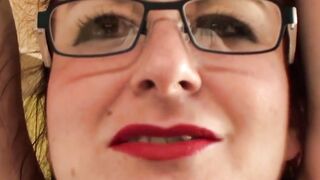 Chubby redhead Scorpio endures intense domination and fun
