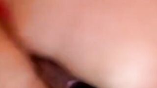 Black Amateur Fucks Pussy Hard