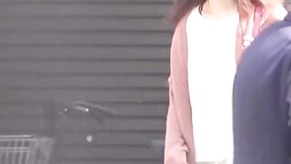 Secret cam films of cute girls urinating in public restroom