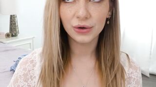 Mature dude creams his very lusty stepdaughter Demi Hawks after hardcore sesh