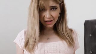 Mature dude creams his very lusty stepdaughter Demi Hawks after hardcore sesh
