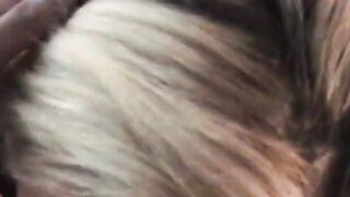 Pretty teen serves a hard cock