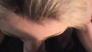 Pretty teen serves a hard cock