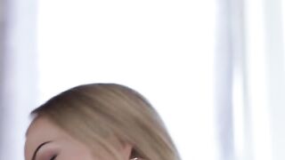 Watch this two horny lesbian anal toying