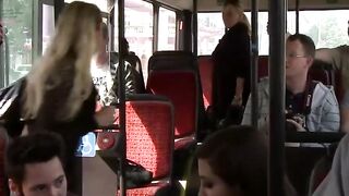 Public Bus Foot Worship and Anal Sex
