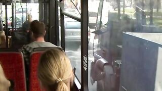 Public Bus Foot Worship and Anal Sex