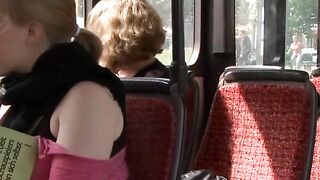 Public Bus Foot Worship and Anal Sex