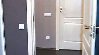 Two dudes nail two sexy sluts