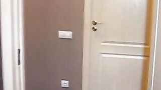 Two dudes nail two sexy sluts