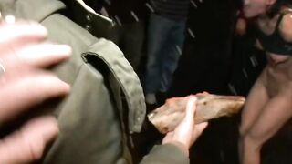Public Disgrace Humiliation Bar Slut