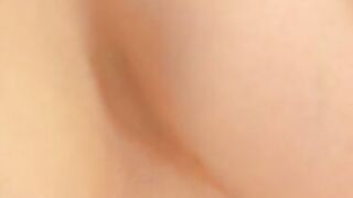 Milf cums from large dildo