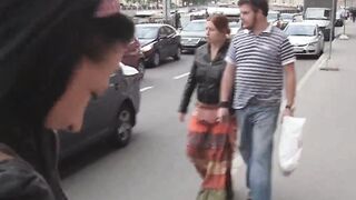 Slut cuckolds her loving guy
