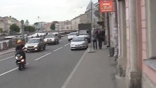 Slut cuckolds her loving guy