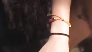 Hot amateur shows her tits