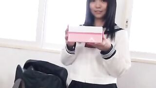 Cute girl licks pussy