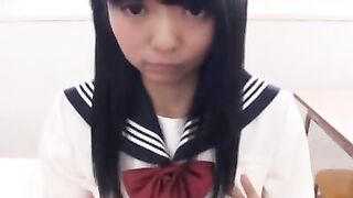 Cute girl licks pussy
