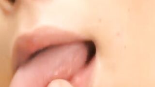 Petite angel rides hard dick