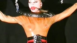 Breast bondage porn fetish