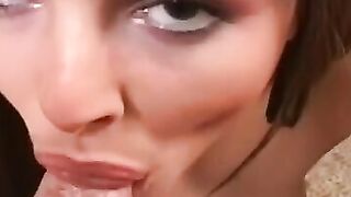 Provocative slut smoking