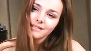 Provocative slut smoking