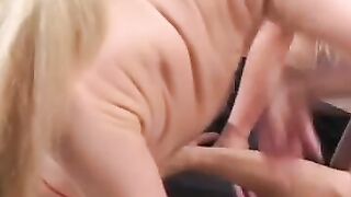Girl dominates her weak bf