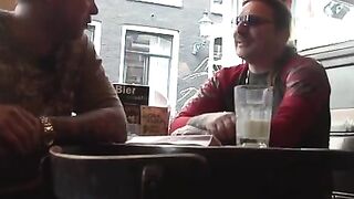 Sexy chick's shaved cunt banged