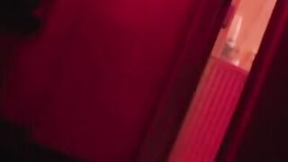 Sexy chick's shaved cunt banged