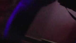 Sexy chick's shaved cunt banged