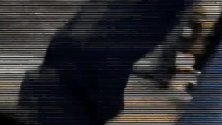 Sexy chick's shaved cunt banged