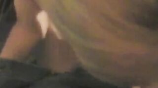 Amateur babe sucks dick
