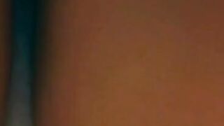 Big titted slut rides hard pole