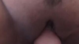 Asian cutie blows cock nicely
