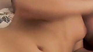 Asian cum lover blows a prick