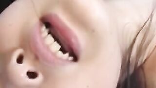 Pink pussy fucked and jizzed
