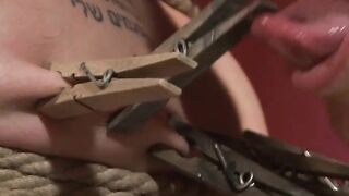 Logan Taylor takes every inch of Connor Maguire in wild BDSM setting