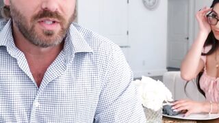 Hot Madison Wilde obeys stepdads every sex position command