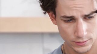 He accepts his punishment and eats stepmom Brianna Coppages pussy
