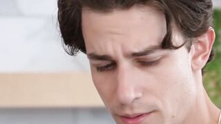 He accepts his punishment and eats stepmom Brianna Coppages pussy