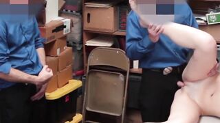 Lexi Lovell gets double teamed by two LP officers