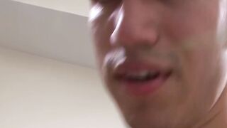 2 guys try homosexual sex without a condom and love it