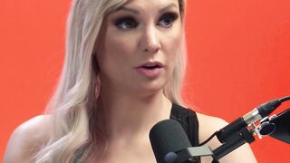 Big tits blonde MILF pornstar Kenzie Taylor hot masturbation and interview