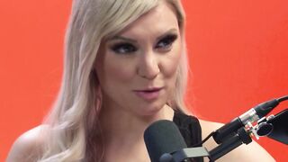 Big tits blonde MILF pornstar Kenzie Taylor hot masturbation and interview