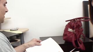 Extremely horny Marika Haze begs for my cum after swift bang