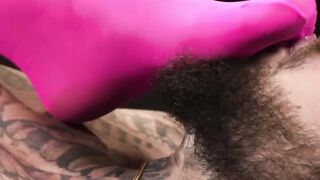 April Fucks Tattooed Submissive