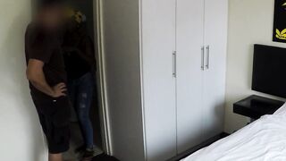 Big ass Angolan maid enjoys deep throat and black girl enjoyed sloppy oral